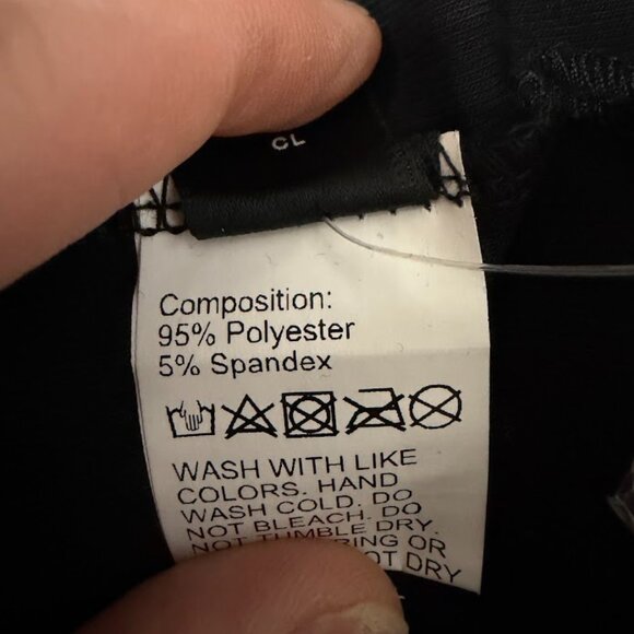 Black Rhinestone Embellished Legging Size: M - Picture 7 of 8